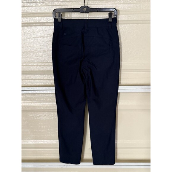 Lululemon City Sleek 5 Pocket 7/8 Pant True Navy Warpstreme Women’s size 4 - Picture 4 of 10